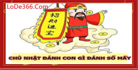 chủ nhật đánh con gì